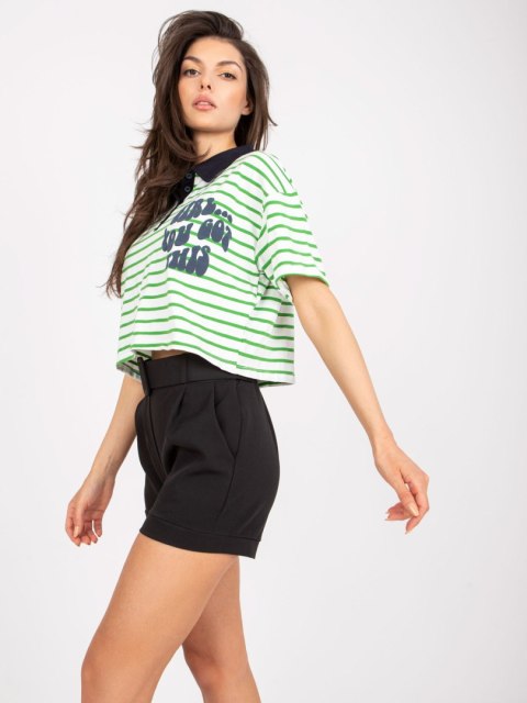 Bluzka FA-BZ-7785.91P biało-zielony Bluzka FA-BZ-7785.91P biało-zielony