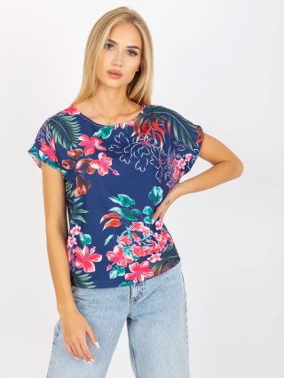 Bluzka WN-BZ-4008-5.97 granatowy XL