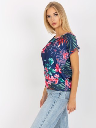 Bluzka WN-BZ-4008-5.97 granatowy XL