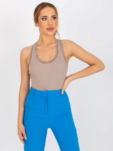 Top RV-TP-7990.17 ciemny bezowy M Top RV-TP-7990.17 ciemny bezowy M