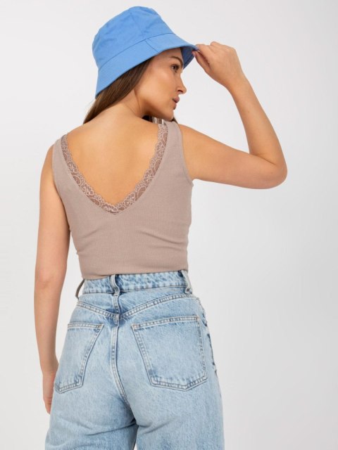 Top RV-TP-7983.67P ciemny bezowy M Top RV-TP-7983.67P ciemny bezowy M
