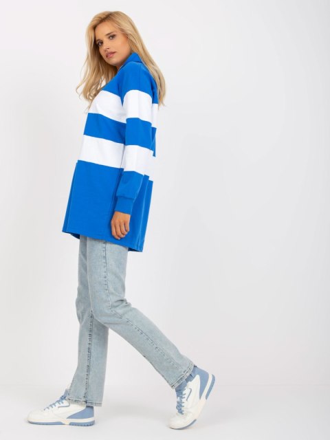 Bluza RV-BL-8074.98 biało-niebieski S/M Bluza RV-BL-8074.98 biało-niebieski S/M