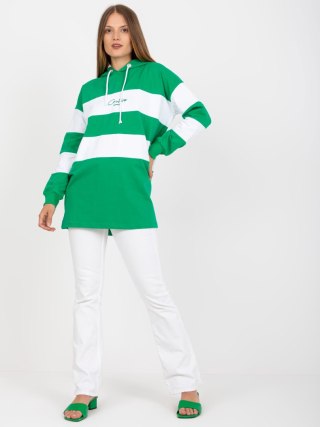 Bluza RV-BL-8074.98 biało-zielony S/M