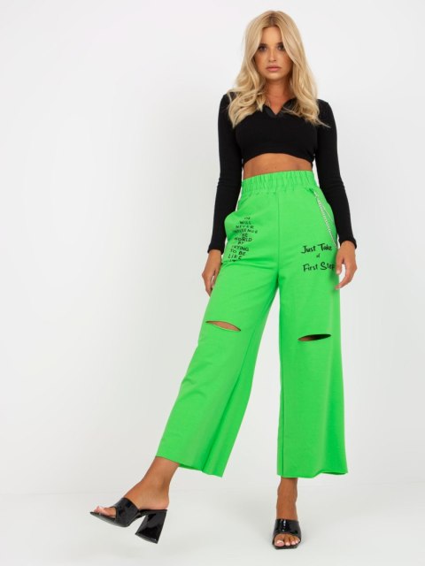 Spodnie dresowe FA-DR-7855.52 jasny zielony Spodnie dresowe FA-DR-7855.52 jasny zielony