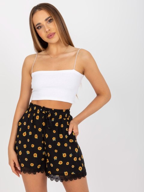 Szorty D73771M62233KA czarny S Szorty D73771M62233KA czarny S