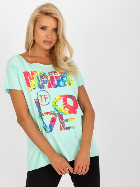 Bluzka FA-BZ-7964.93 mietowy Bluzka FA-BZ-7964.93 mietowy