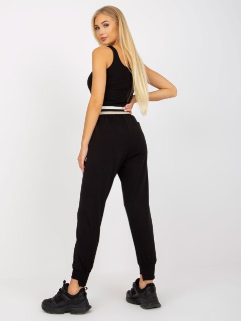 Spodnie dresowe TW-DR-OB030.57 czarny M