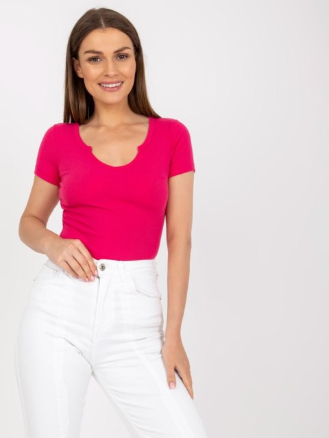 Bluzka TW-BZ-BL-006.29X fuksjowy 2XL Bluzka TW-BZ-BL-006.29X fuksjowy 2XL
