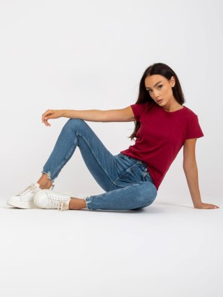 T-shirt B-013.25P bordowy L