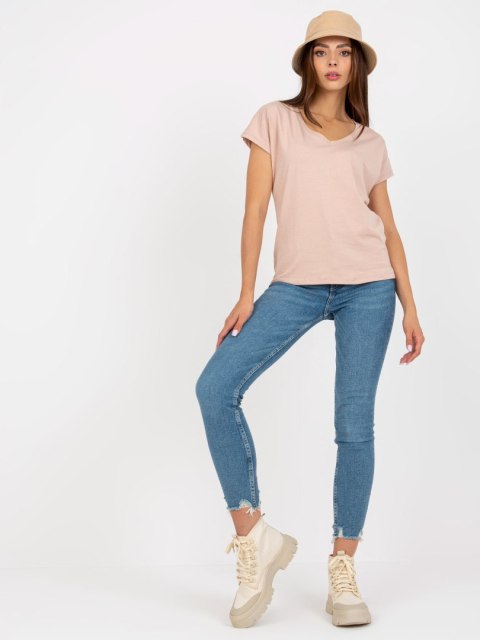 T-shirt B-014.43 beżowy M