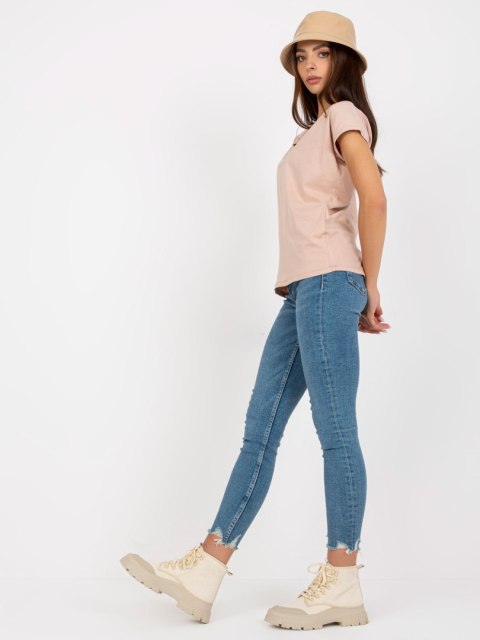 T-shirt B-014.43 beżowy M