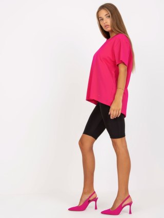 T-shirt RV-TS-8047.57P fuksjowy S/M