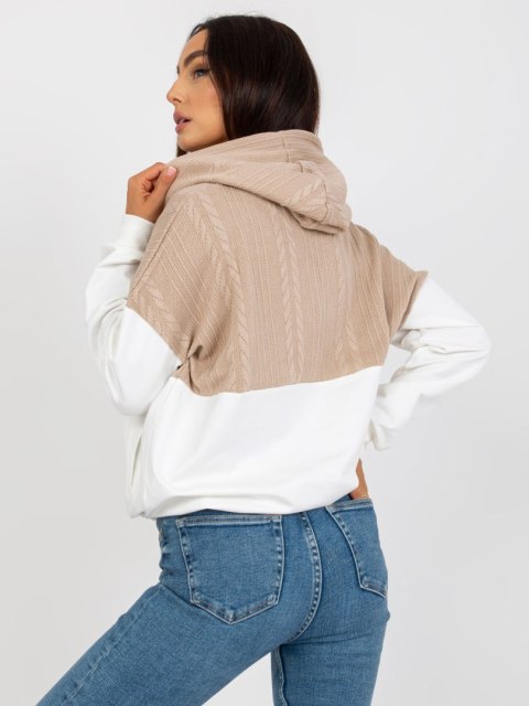 Bluza RV-BL-8171.30 biało-beżowy L/XL Bluza RV-BL-8171.30 biało-beżowy L/XL
