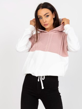 Bluza RV-BL-8171.30 biało-różowy L/XL