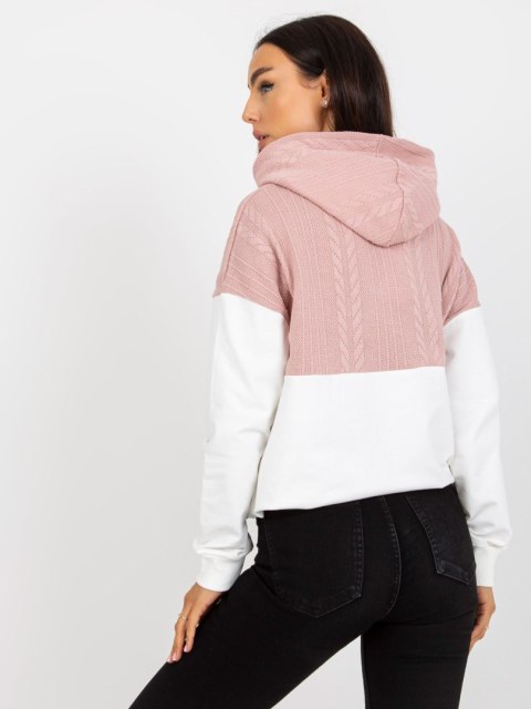Bluza RV-BL-8171.30 biało-różowy L/XL Bluza RV-BL-8171.30 biało-różowy L/XL