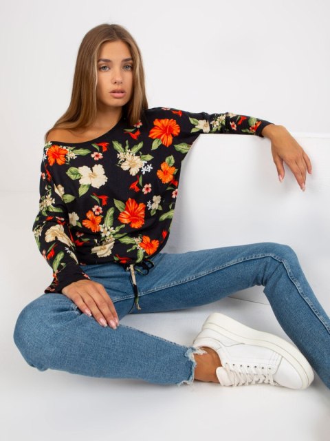 Bluzka RV-BZ-8063.04 czarno-czerwony S/M Bluzka RV-BZ-8063.04 czarno-czerwony S/M