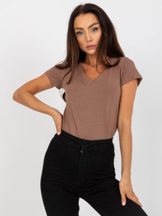 T-shirt B-012.83P brązowy S