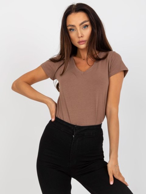 T-shirt B-012.83P brązowy S