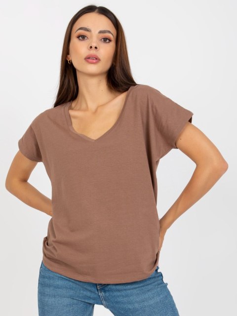 T-shirt B-014.59 brązowy XL