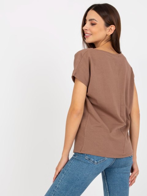 T-shirt B-014.59 brązowy XL