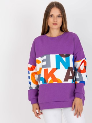 Bluza EM-BL-627.91 fioletowy S/M