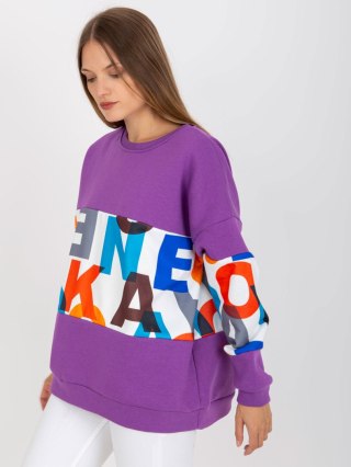 Bluza EM-BL-627.91 fioletowy S/M