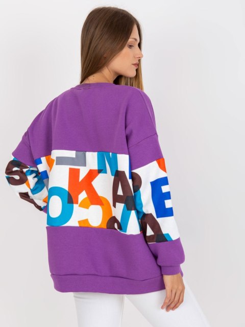 Bluza EM-BL-627.91 fioletowy S/M Bluza EM-BL-627.91 fioletowy S/M