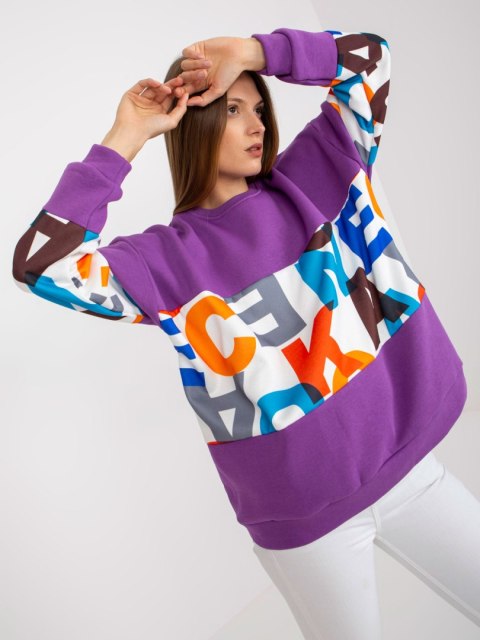 Bluza EM-BL-627.91 fioletowy S/M Bluza EM-BL-627.91 fioletowy S/M