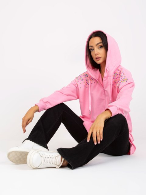 Bluza RV-BL-8057.53 różowy S/M Bluza RV-BL-8057.53 różowy S/M