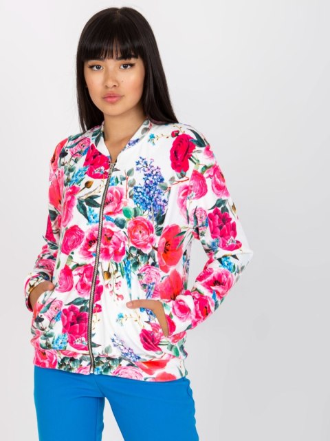 Bluza RV-BL-8116.86P biało-różowy L/XL Bluza RV-BL-8116.86P biało-różowy L/XL