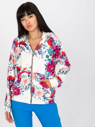 Bluza RV-BL-8143.83P biało-czerwony S/M