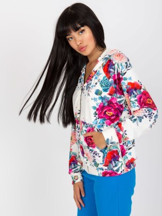 Bluza RV-BL-8143.83P biało-czerwony S/M