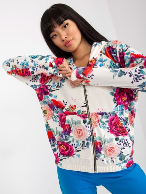 Bluza RV-BL-8143.83P biało-czerwony S/M Bluza RV-BL-8143.83P biało-czerwony S/M