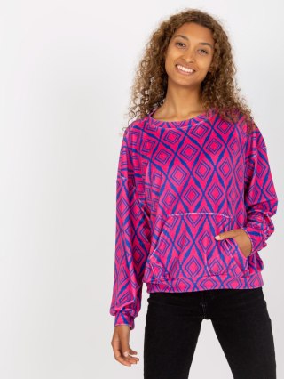 Bluza RV-BL-8188.50 różowy S/M