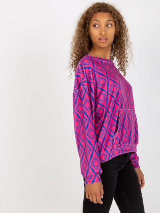 Bluza RV-BL-8188.50 różowy S/M