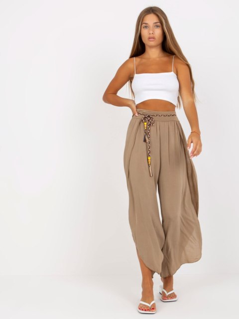 Spodnie TW-SP-BI-81378.24P ciemny bezowy S Spodnie TW-SP-BI-81378.24P ciemny bezowy S