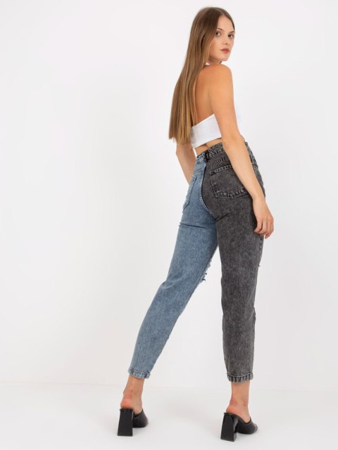 Spodnie jeans RO-SP-PNT-01-1.70 czarno-niebieski 40 Spodnie jeans RO-SP-PNT-01-1.70 czarno-niebieski 40