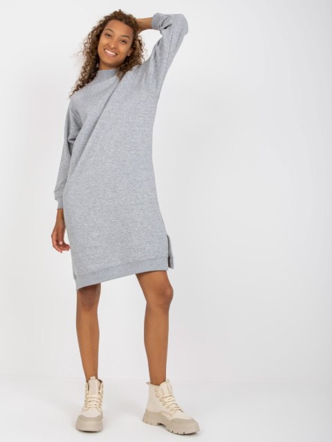 Sukienka D10604C30366A1 szary S