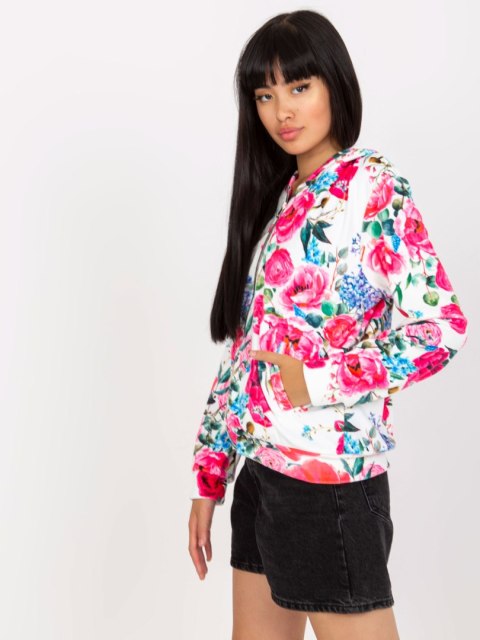 Bluza RV-BL-8118.89 biało-różowy S/M Bluza RV-BL-8118.89 biało-różowy S/M