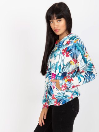 Bluza RV-BL-8120.69P biało-niebieski S/M