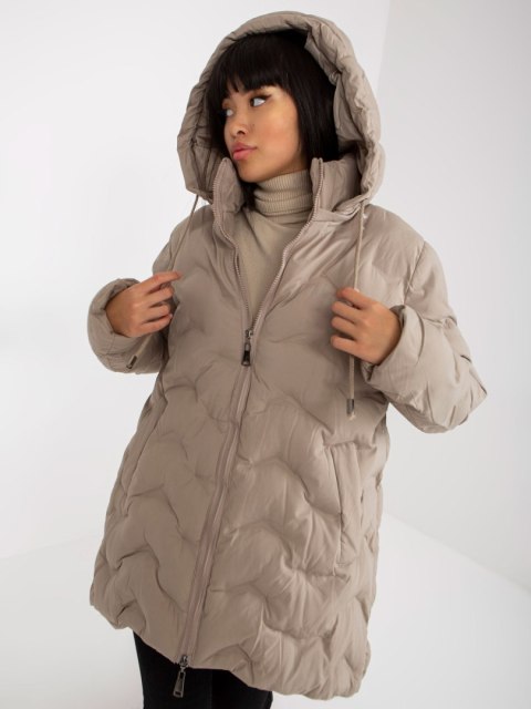 Kurtka NM-KR-P22-6632-62.00P beżowy 2XL Kurtka NM-KR-P22-6632-62.00P beżowy 2XL