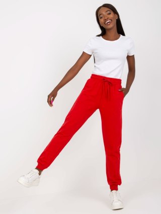 Spodnie dresowe B-006.74 czerwony XS