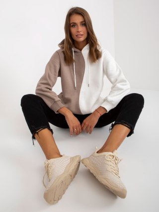 Bluza RV-BL-8233.32X biało-beżowy L/XL