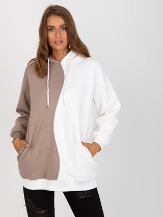 Bluza RV-BL-8233.32X biało-beżowy L/XL