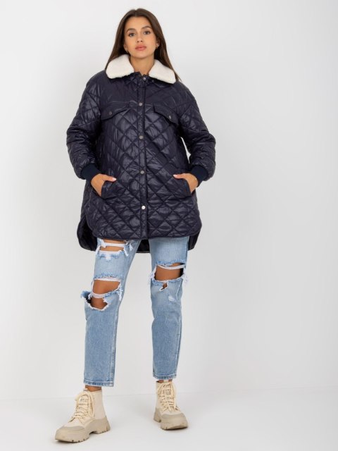 Kurtka EM-KR-8480K.62 granatowy L Kurtka EM-KR-8480K.62 granatowy L