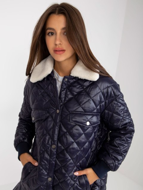 Kurtka EM-KR-8480K.62 granatowy L Kurtka EM-KR-8480K.62 granatowy L