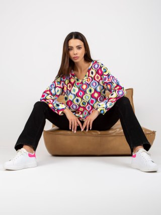 Bluza RV-BL-8186.14X różowy S/M