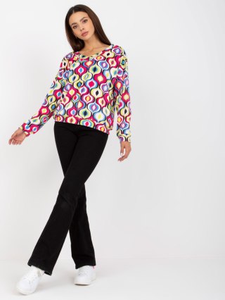 Bluza RV-BL-8186.14X różowy S/M