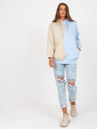 Bluza RV-BL-8233.32X jasny niebieski S/M