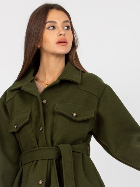 Płaszcz EM-PL-2939.85 khaki Płaszcz EM-PL-2939.85 khaki